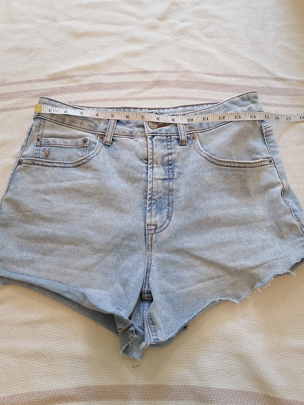 Frye jeans cutoff jean shorts size 6